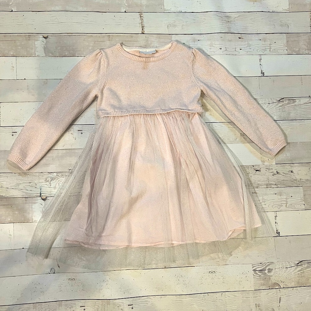 Girls White Company Dress
